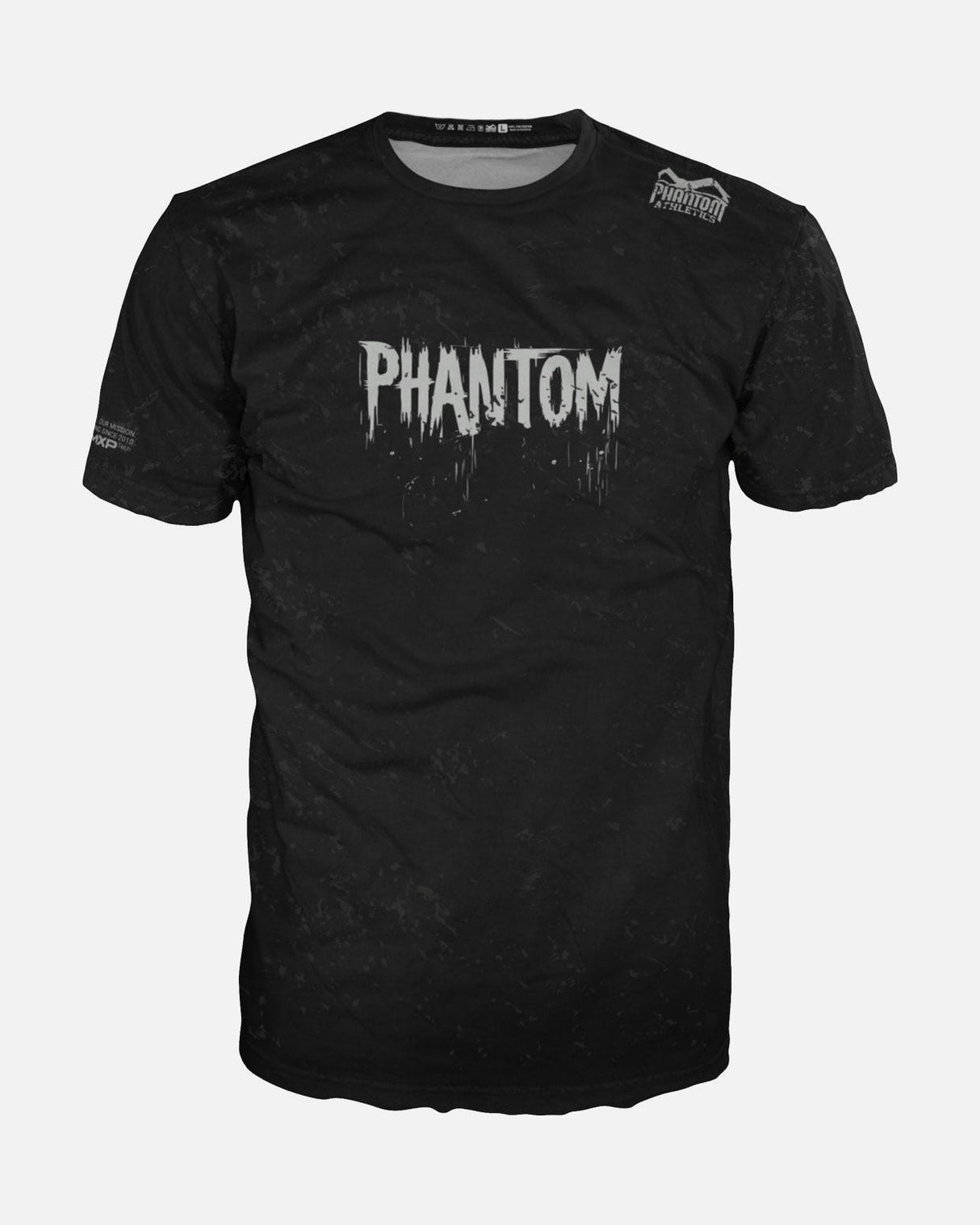 Phantom Athletics T-Shirt EVO+ Nightmare - Schwarz/Rot