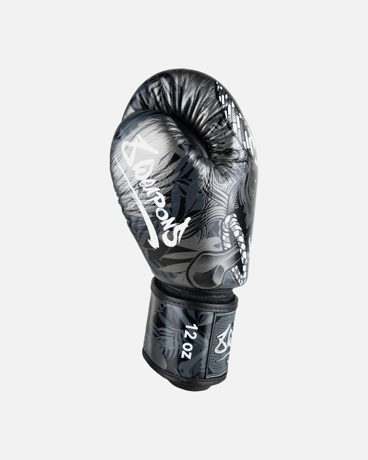 8 WEAPONS Boxhandschuhe Bone Island - Schwarz