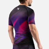 Hayabusa Rashguard Apex Nova Kurzarm - Lila