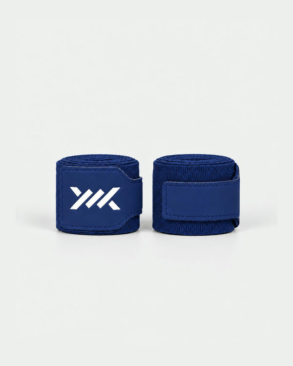 Caged Boxbandagen Essential – Marineblau (inklusive Waschbeutel)