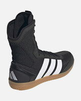 Adidas Boxschuhe Box Hog Wide - Schwarz/Weiß