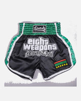8 WEAPONS Muay Thai Shorts West Coast - Grün