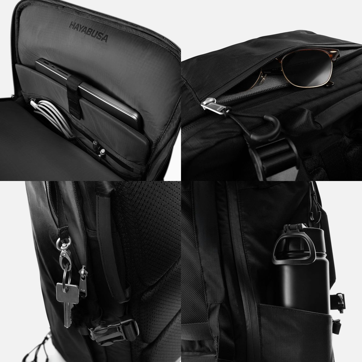 Hayabusa Sporttasche Airstream - Schwarz
