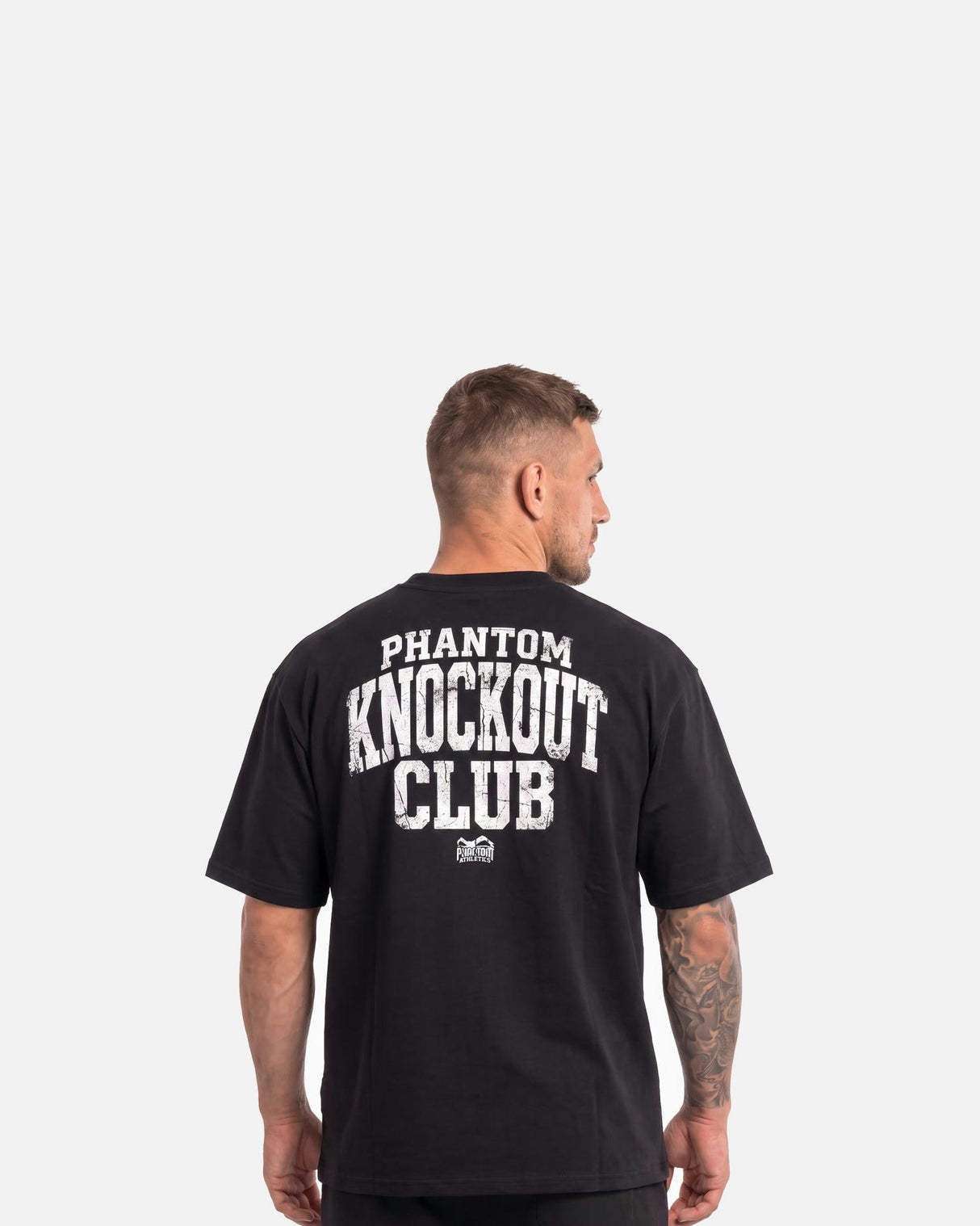 Phantom Athletics T-Shirt Knockout Club Oversize Heavy - Schwarz