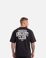 Phantom Athletics T-Shirt Knockout Club Oversize Heavy - Schwarz