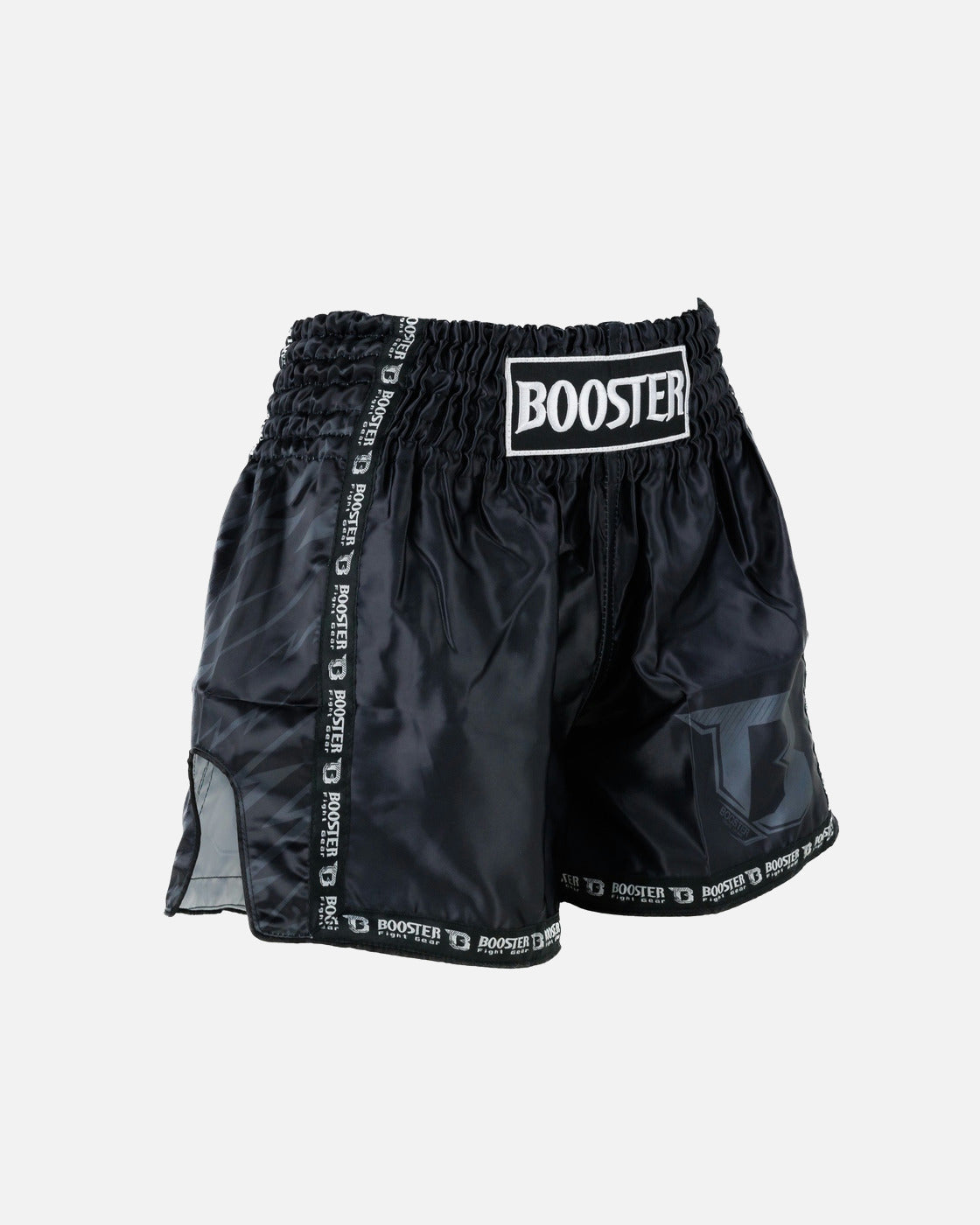 Booster Muay Thai Shorts Combat Series 4 Kinder - Schwarz