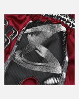 8 WEAPONS Muay Thai Shorts Carbon - Rot