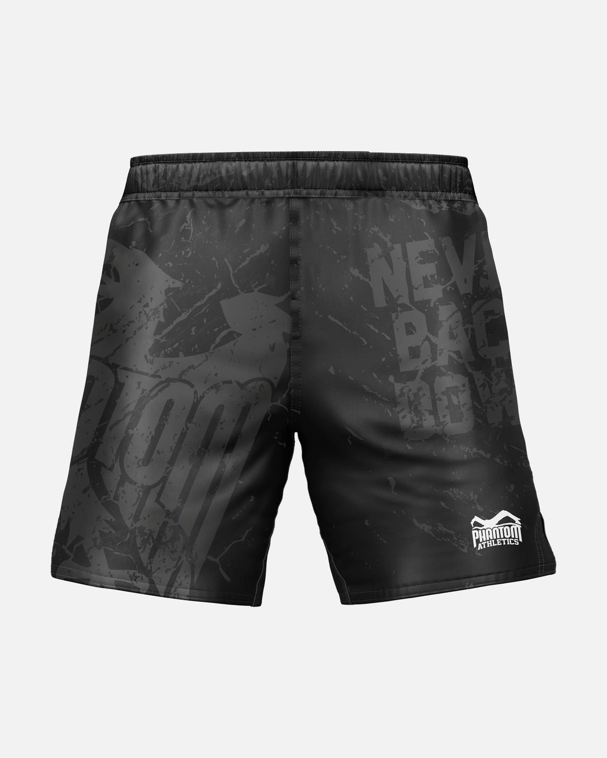 Phantom Athletics MMA Shorts EVO - Schwarz/Rot/Gold