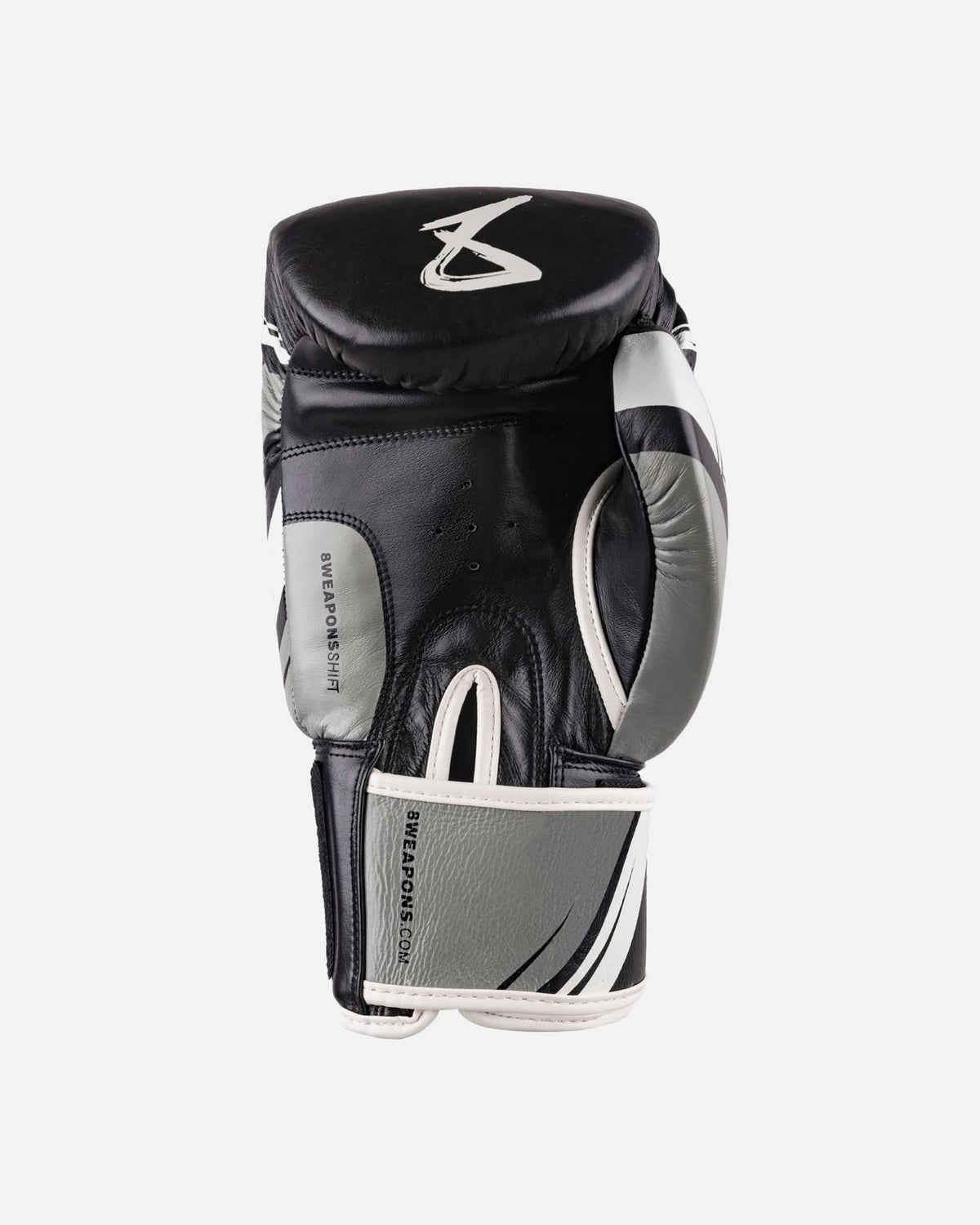 8 WEAPONS Boxhandschuhe Shift - Schwarz/Weiß