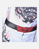 8 WEAPONS Rashguard Samurai 2.0 – Weiß/Rot