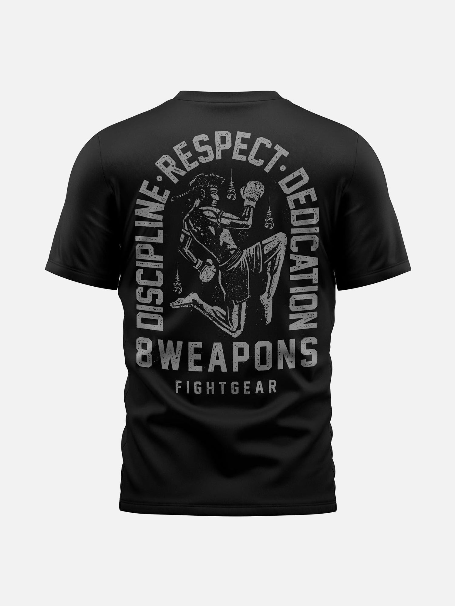 8 WEAPONS T-Shirt Tombstone - Schwarz
