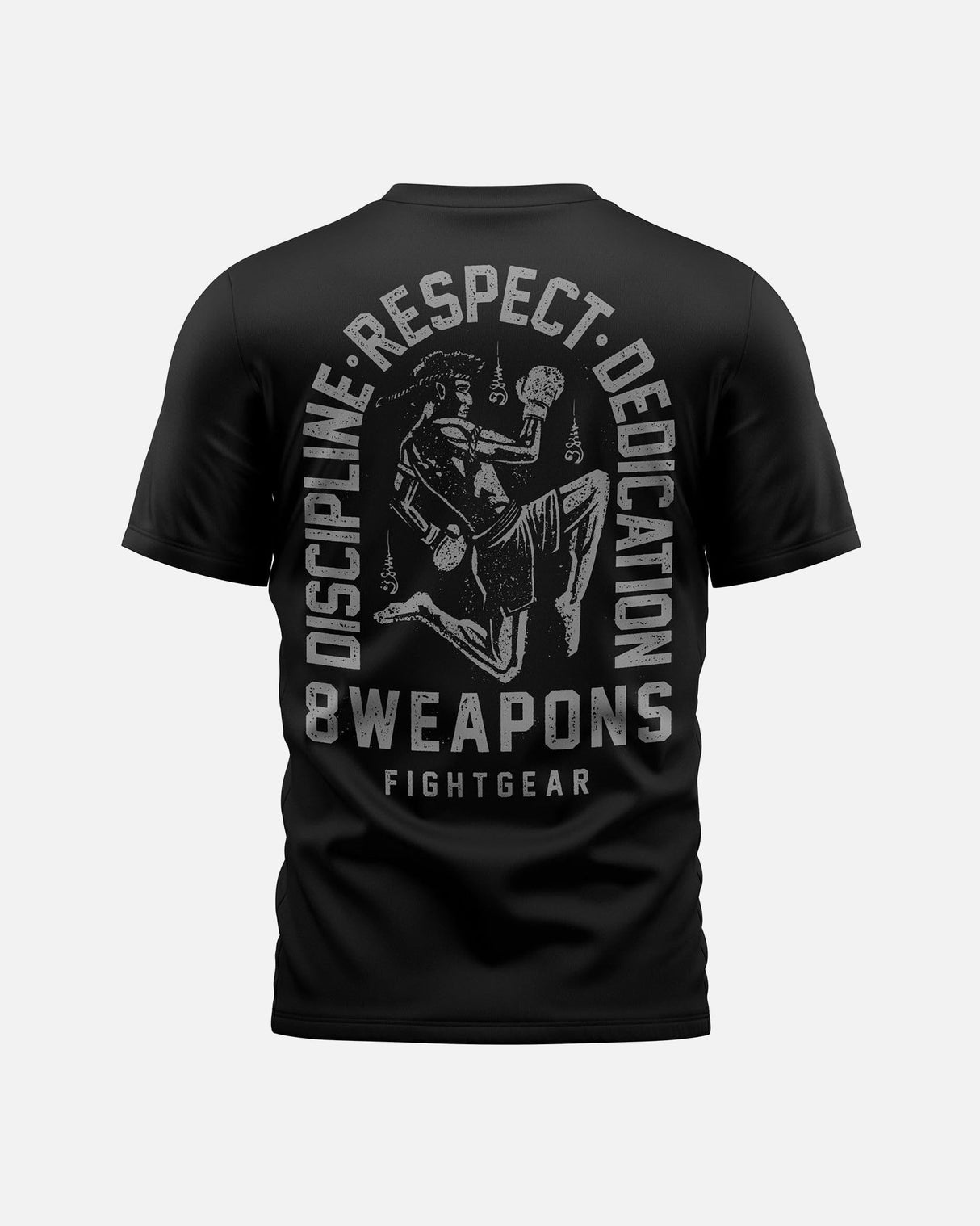 8 WEAPONS T-Shirt Tombstone - Schwarz