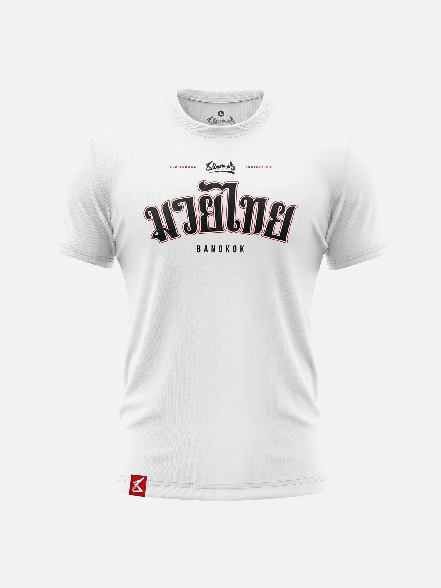 8 WEAPONS T-Shirt Bangkok - Weiß/Schwarz
