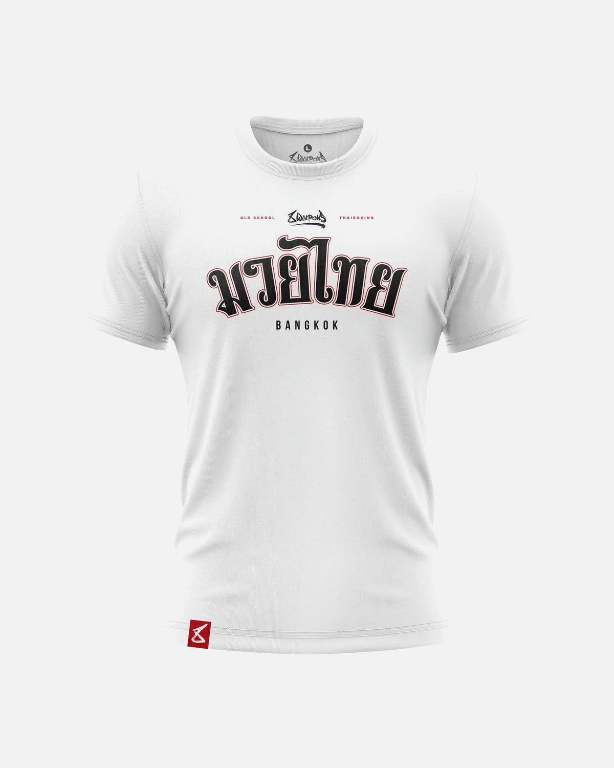 8 WEAPONS T-Shirt Bangkok - Weiß/Schwarz