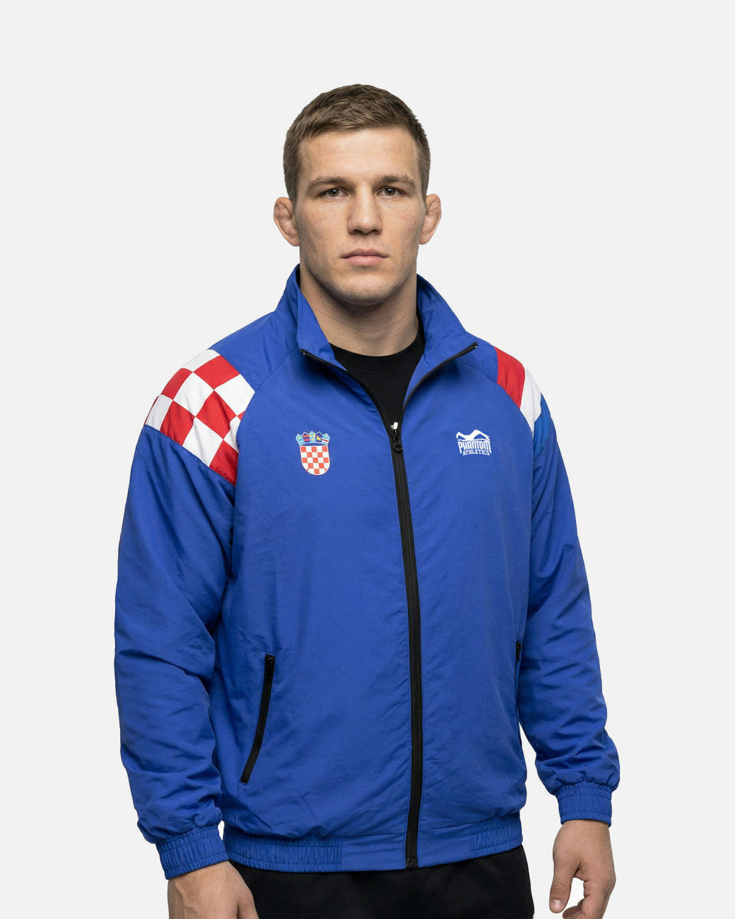 Phantom Athletics Trainingsjacke DMC Team Croatia - Blau/Rot/Weiß