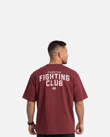 Phantom Athletics T-Shirt FIGHTING CLUB Oversize Heavy - Bordeaux Rot