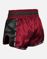8 WEAPONS Muay Thai Shorts Carbon - Rot