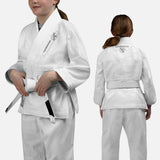 Hayabusa BJJ Gi Essential Kinder - Weiß
