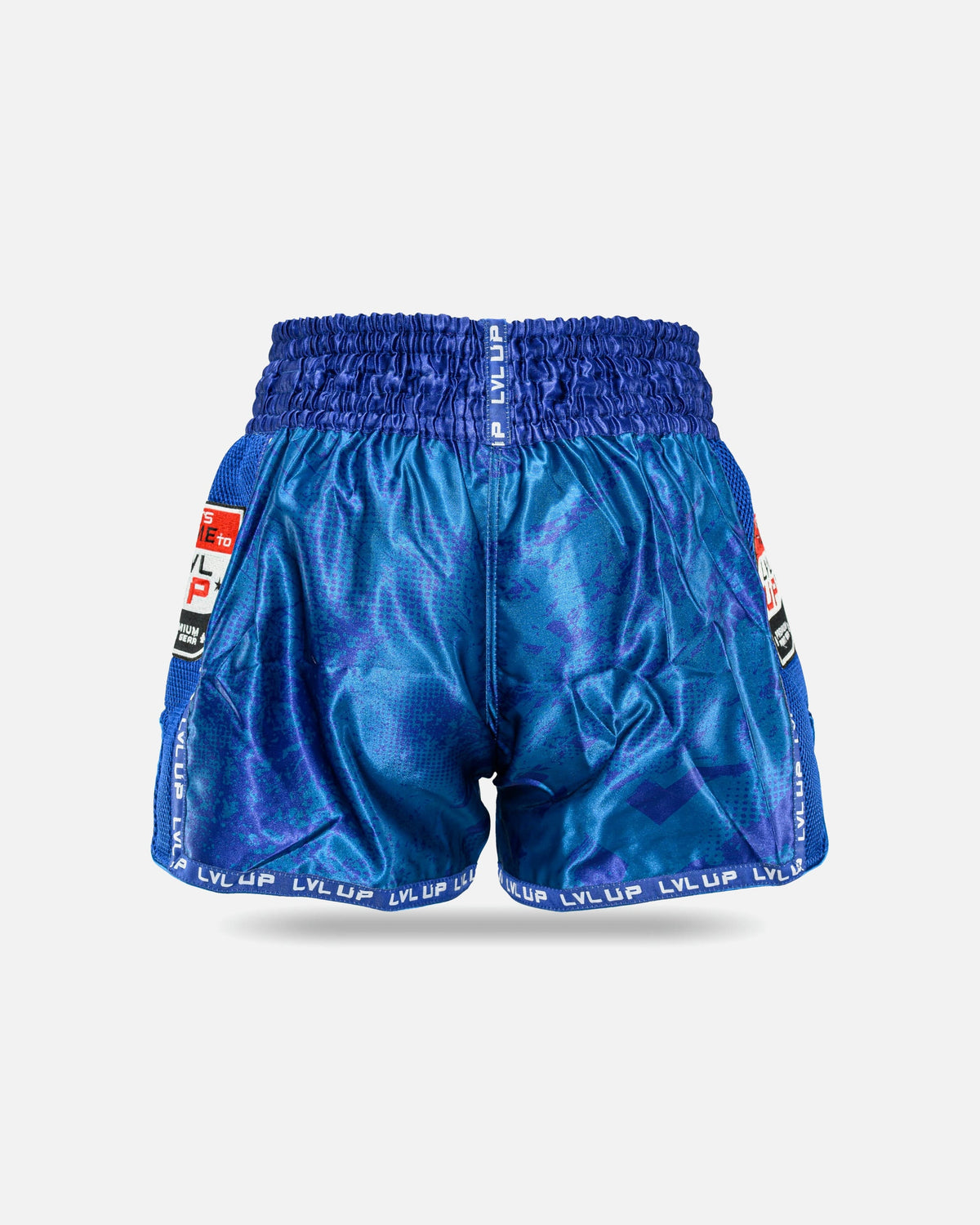 LVL UP Muay Thai Shorts Stadium - Blau