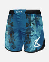 8 WEAPONS MMA Shorts Hit 2.0 - Marineblau/Schwarz