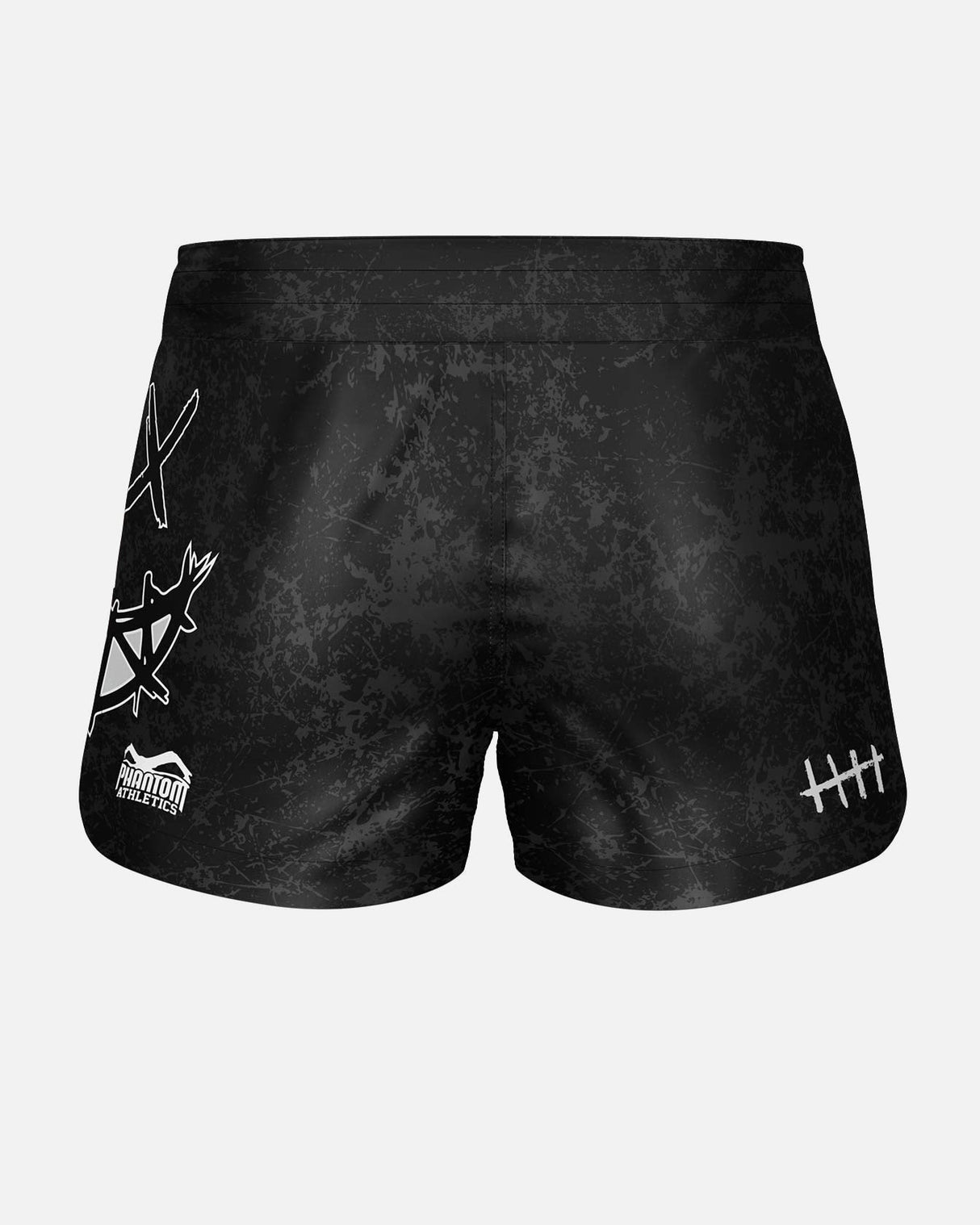 Phantom Athletics MMA Shorts Fusion Serious - Schwarz