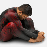 Hayabusa Kompressionsshorts Geo - Rot