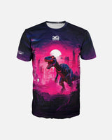 Phantom Athletics T-Shirt EVO Cyber-X - Lila/Blau