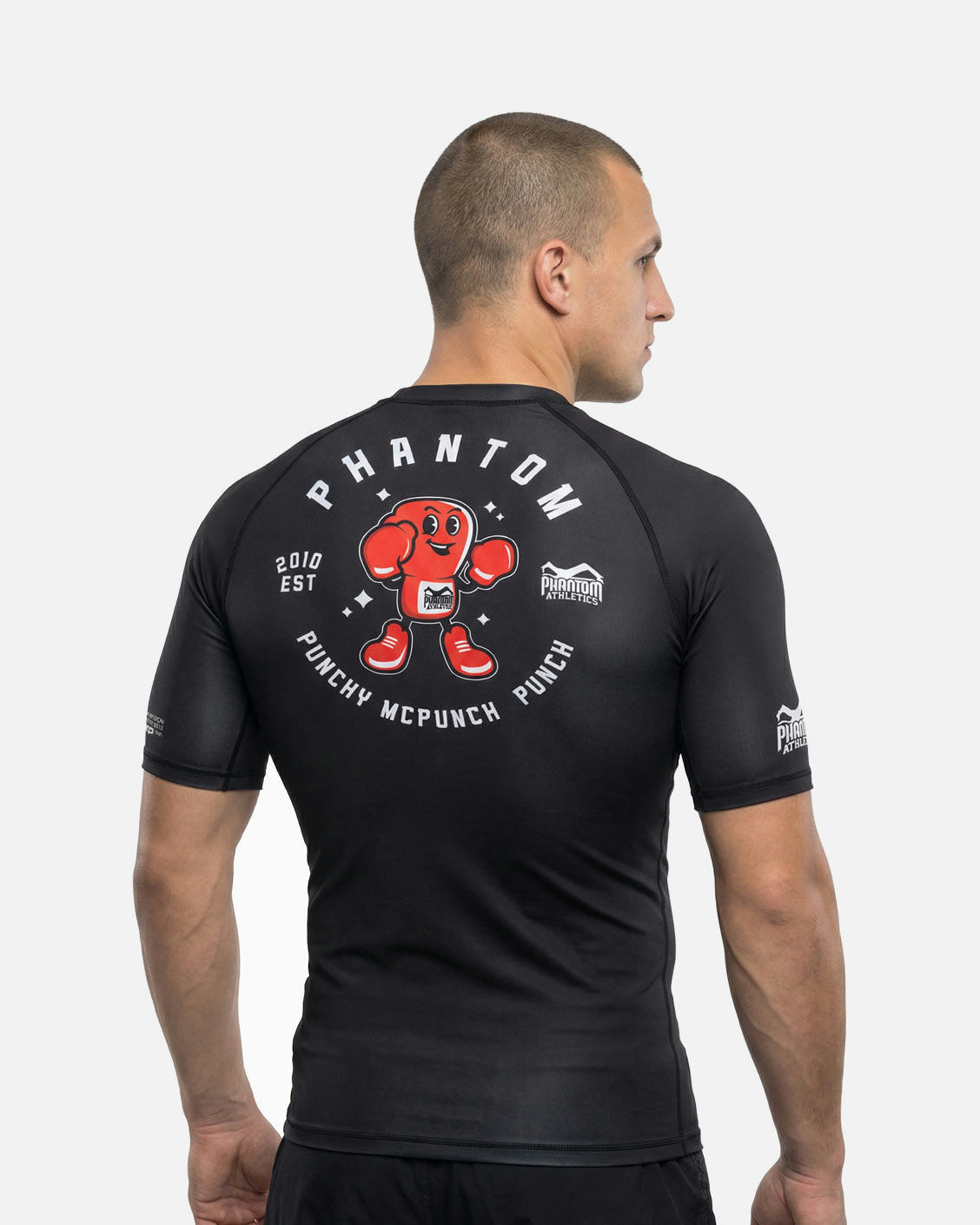 Phantom Athletics Rashguard EVO Punchy - Schwarz