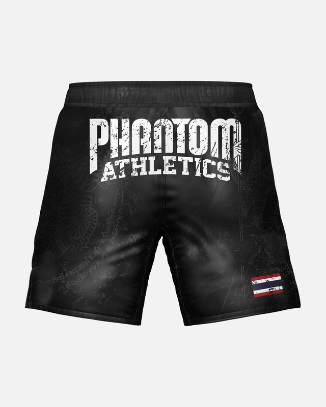 Phantom Athletics Muay Thai Shorts EVO - Schwarz/Grau