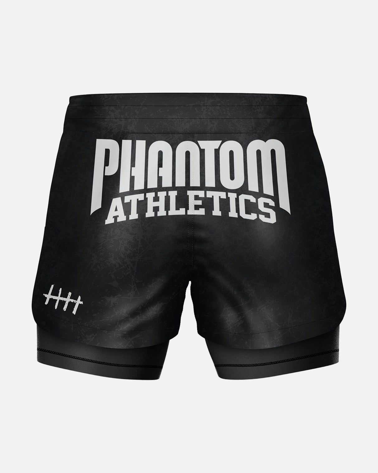 Phantom Athletics MMA Shorts Fusion 2in1 - Schwarz