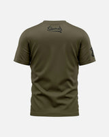 8 WEAPONS T-Shirt Sak Yant Tigers - Olive