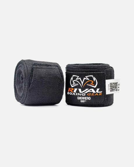 Rival Boxbandagen Guerrero 450 cm - Schwarz
