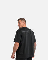 Phantom Athletics T-Shirt Oversize Blacked - Schwarz