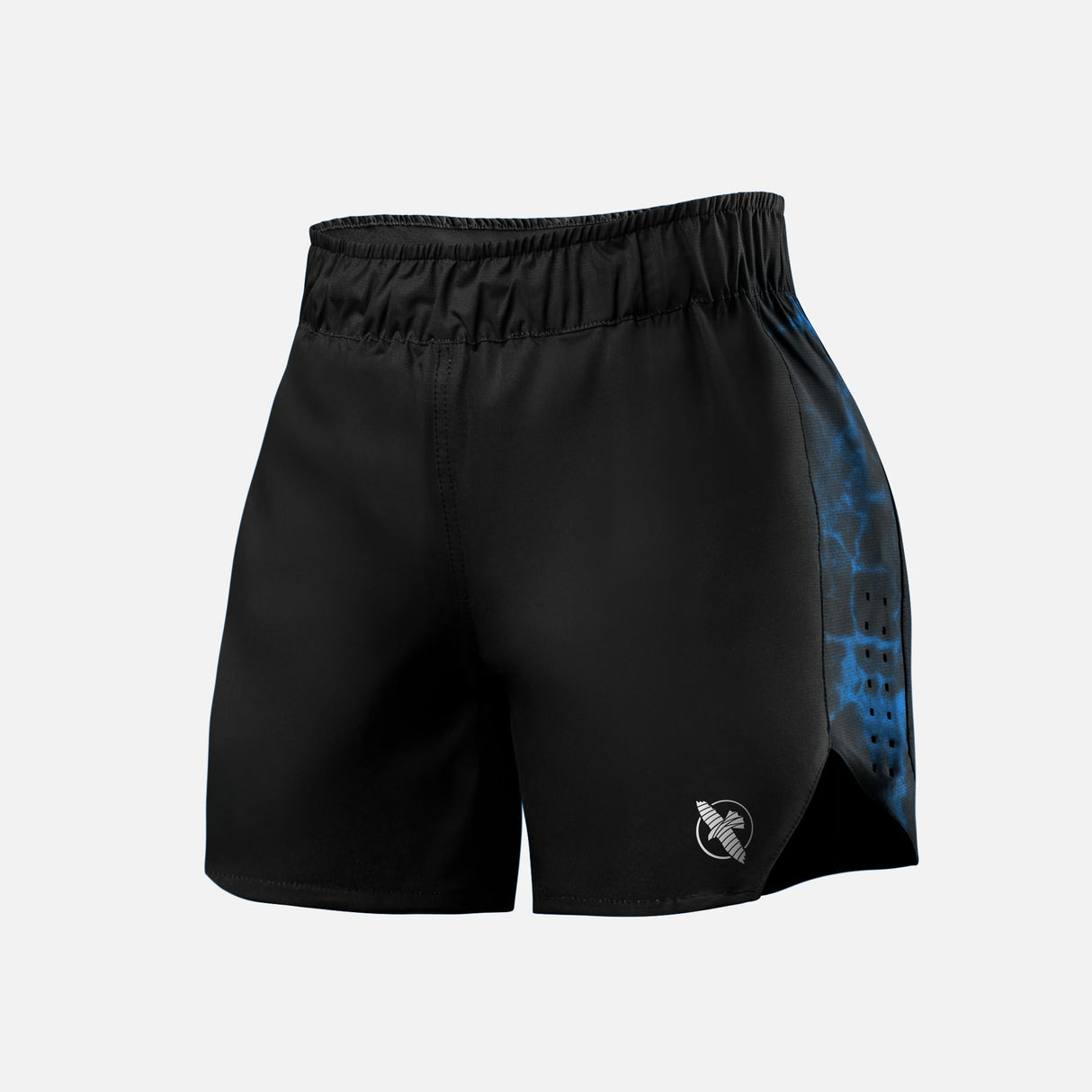 Hayabusa x UFC BJJ MMA Shorts Damen - Schwarz/Blau