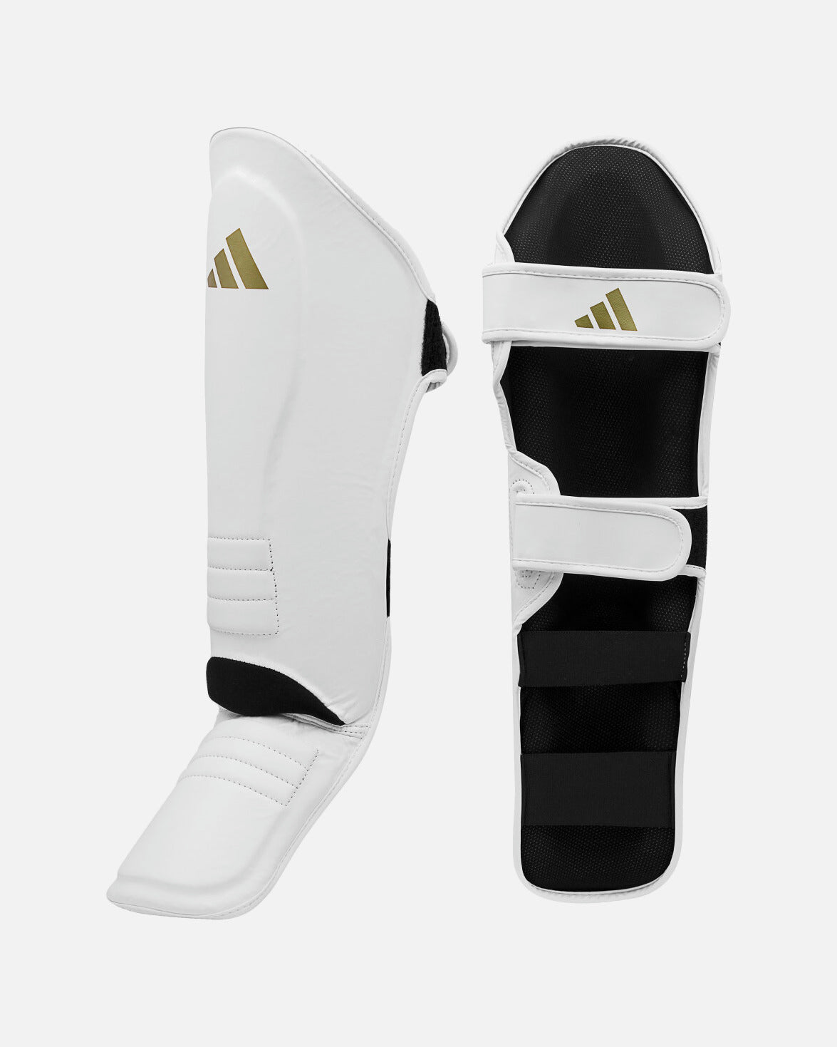 Adidas Schienbeinschoner Speed Thai Shin-n-Step - Weiß/Gold