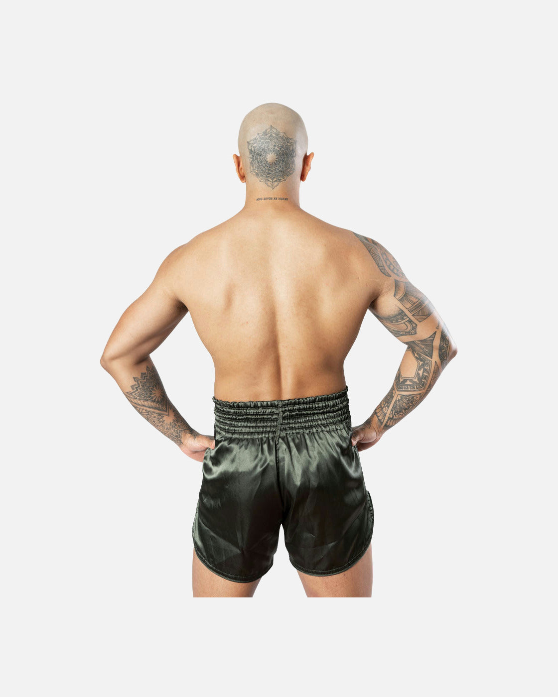 8 WEAPONS Muay Thai Shorts Strike - Olive