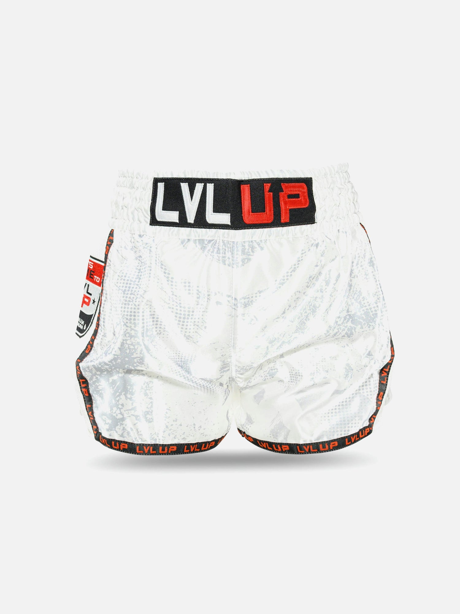 LVL UP Muay Thai Shorts TKO - Weiß