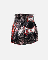 Twins Muay Thai Shorts TTBL Kabuki - Schwarz