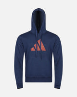 Adidas Hoodie Perfo Script Graphic - Blau