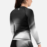 Hayabusa Rashguard Apex Nova Lange Ärmel Damen - Grau