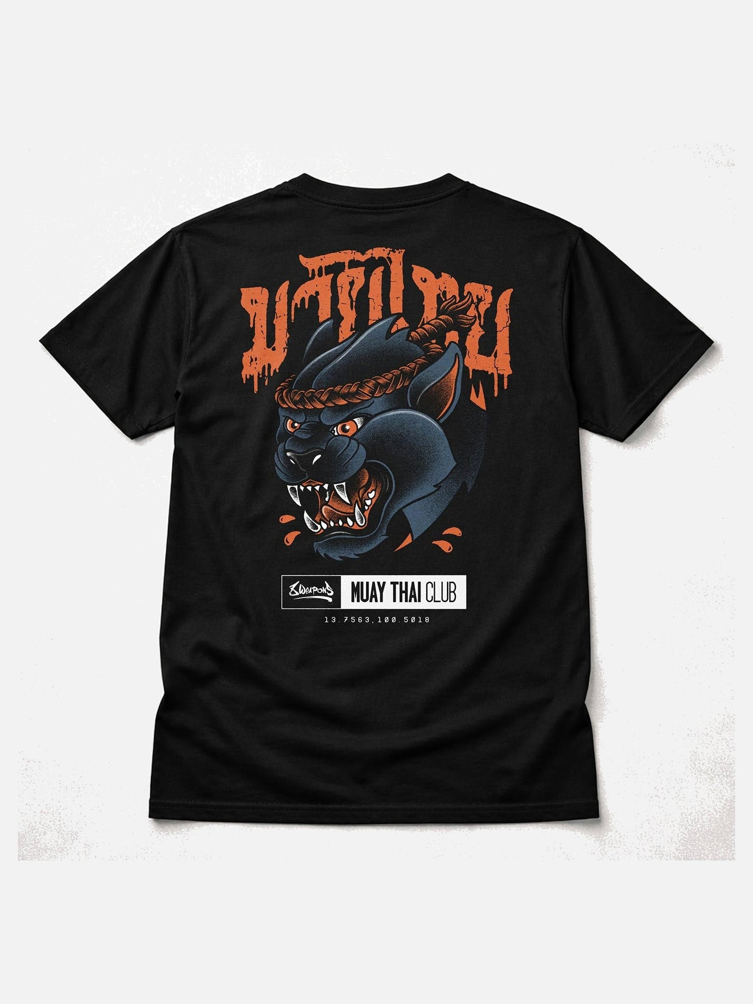 8 WEAPONS T-Shirt Panther - Schwarz