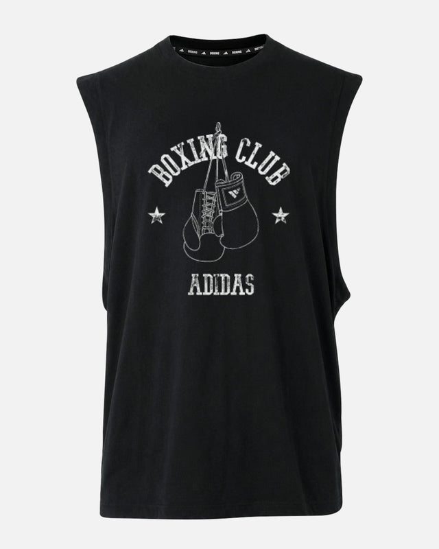 Adidas Tank Top Boxing Graphic Line SL - Schwarz