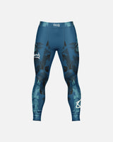 8 WEAPONS Kompressionshose Hit 2.0 - Marineblau/Schwarz