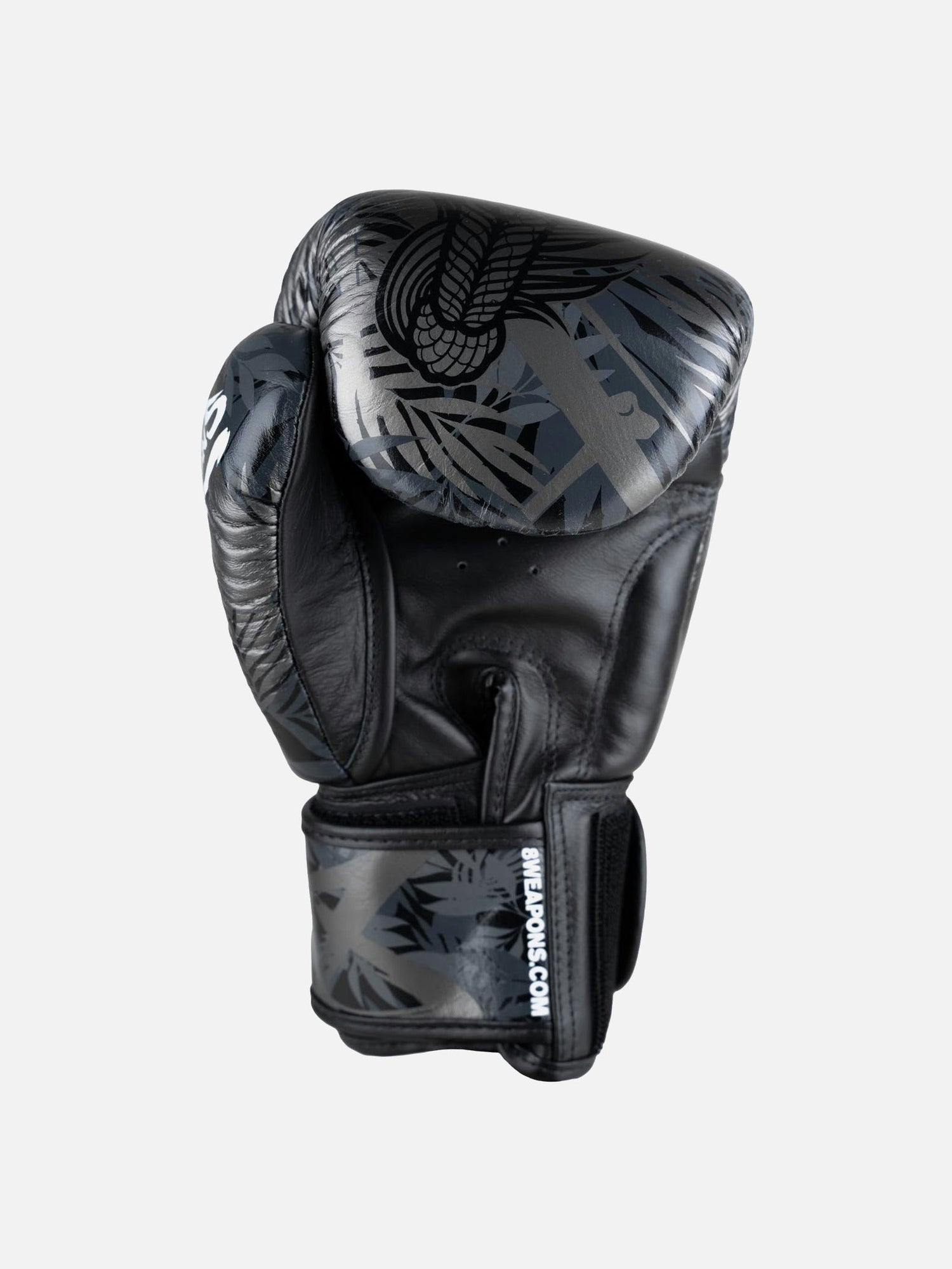 8 WEAPONS Boxhandschuhe Bone Island - Schwarz
