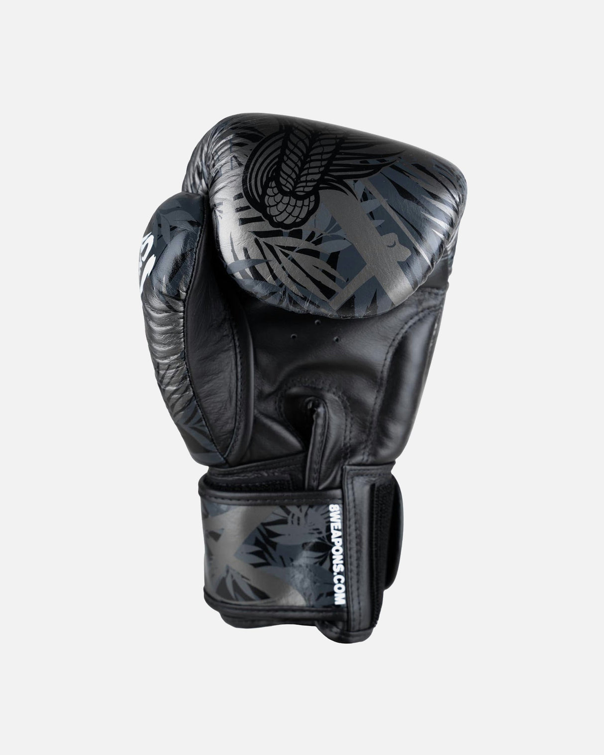 8 WEAPONS Boxhandschuhe Bone Island - Schwarz