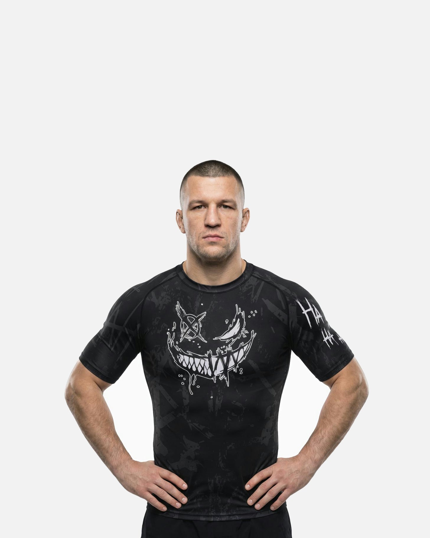 Phantom Athletics Rashguard EVO Two Serious - Schwarz