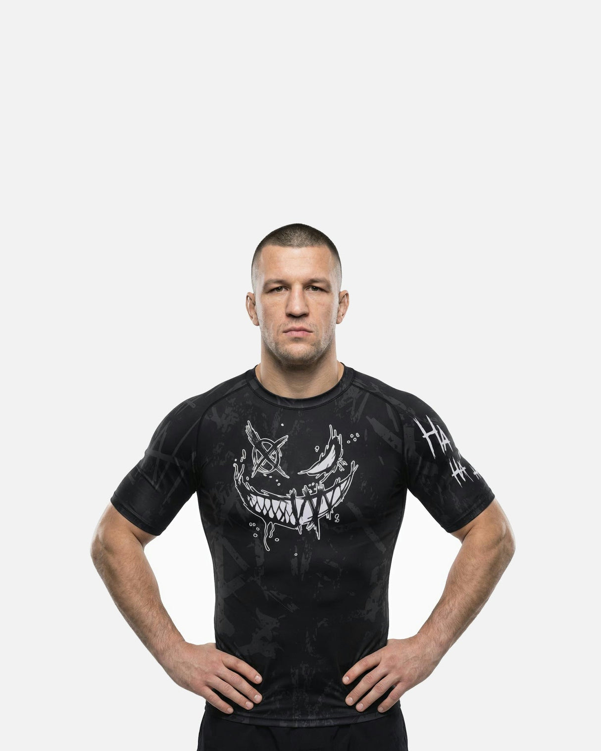 Phantom Athletics Rashguard EVO Two Serious - Schwarz