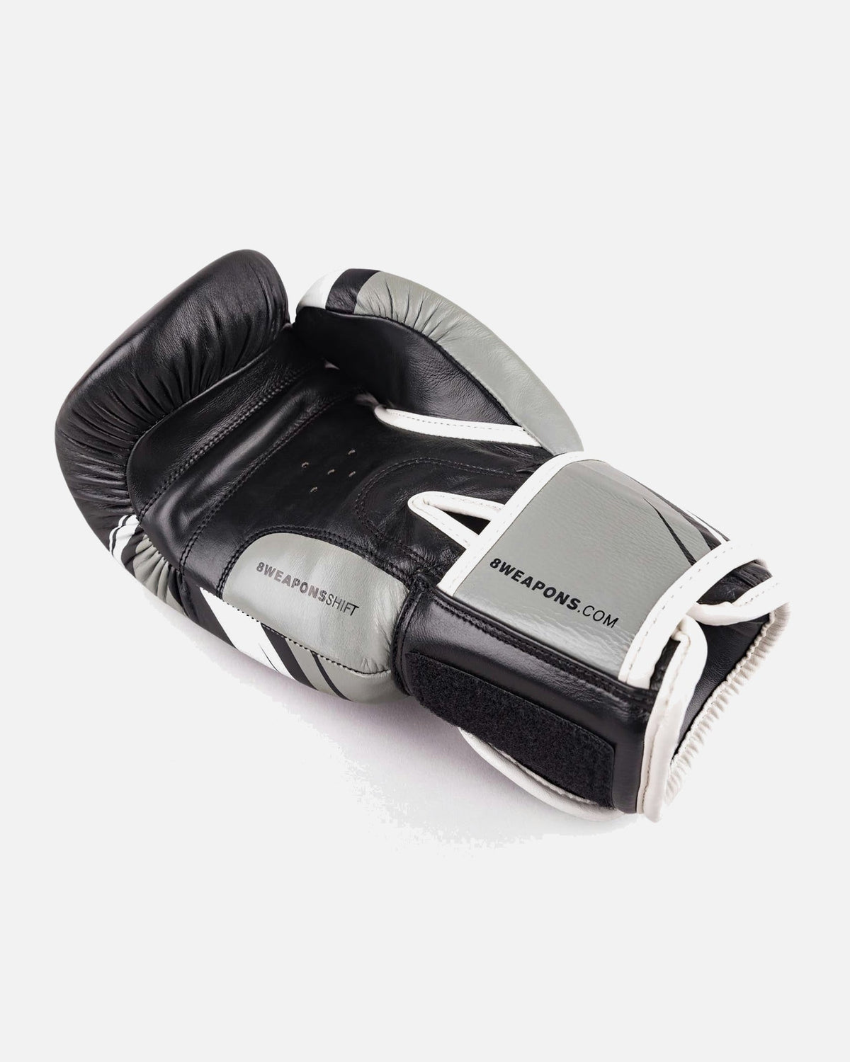 8 WEAPONS Boxhandschuhe Shift - Schwarz/Weiß