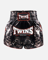 Twins Muay Thai Shorts TTBL Kabuki - Schwarz
