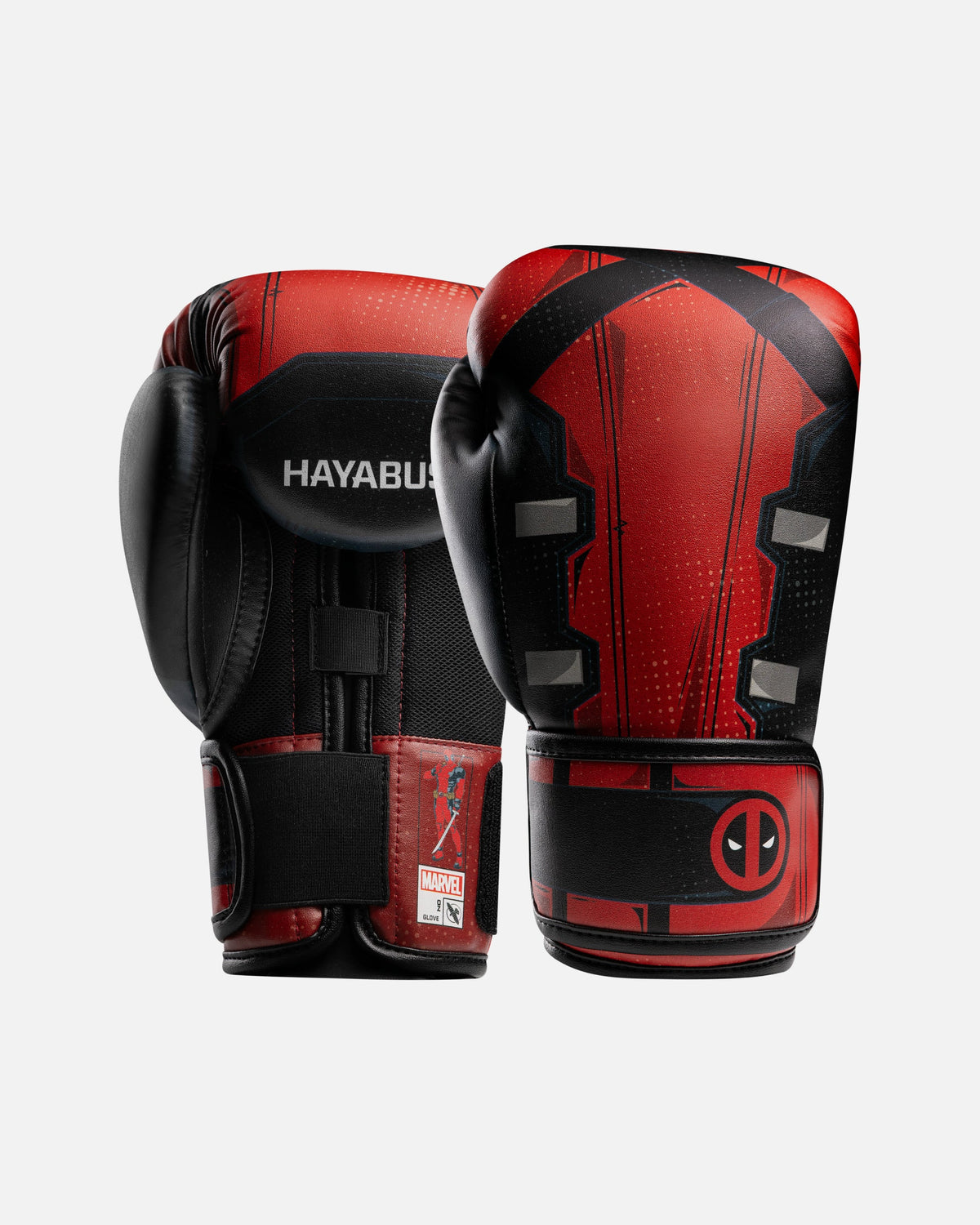 Hayabusa x Marvel Boxhandschuhe Deadpool - Rot/Schwarz